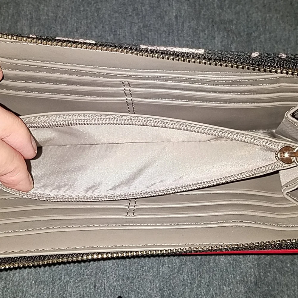 Coach NWT Leopard Print Ocelot Zip Wallet Wristlet